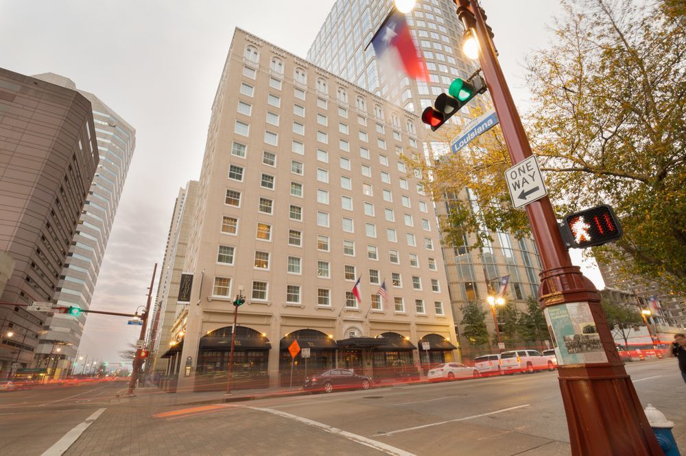 The Lancaster Hotel Houston Exterior foto
